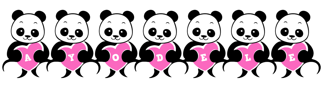 Ayodele love-panda logo