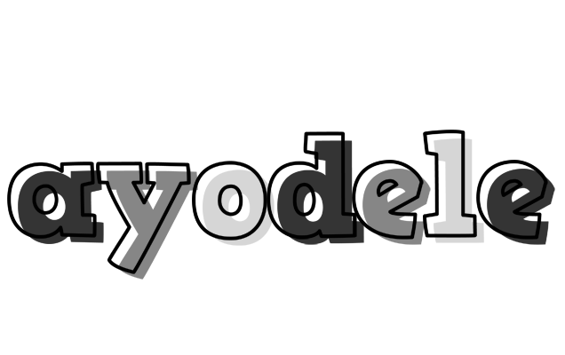 Ayodele night logo
