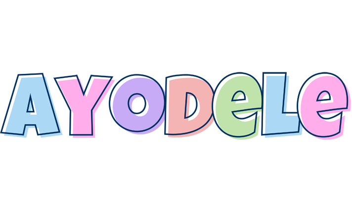 Ayodele pastel logo