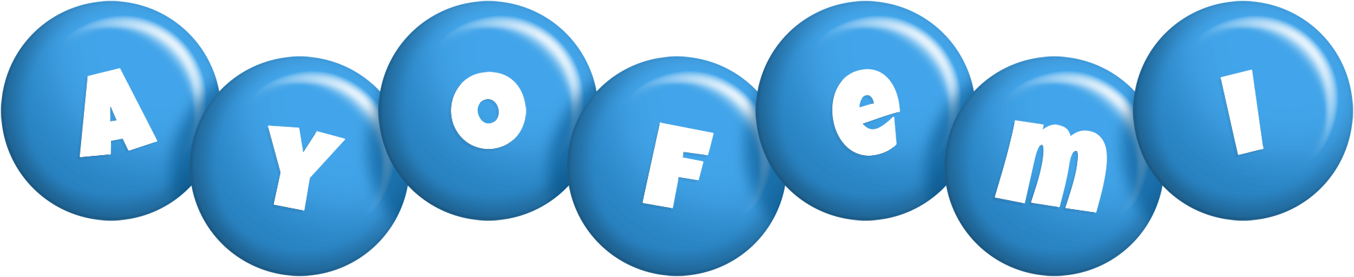 Ayofemi candy-blue logo