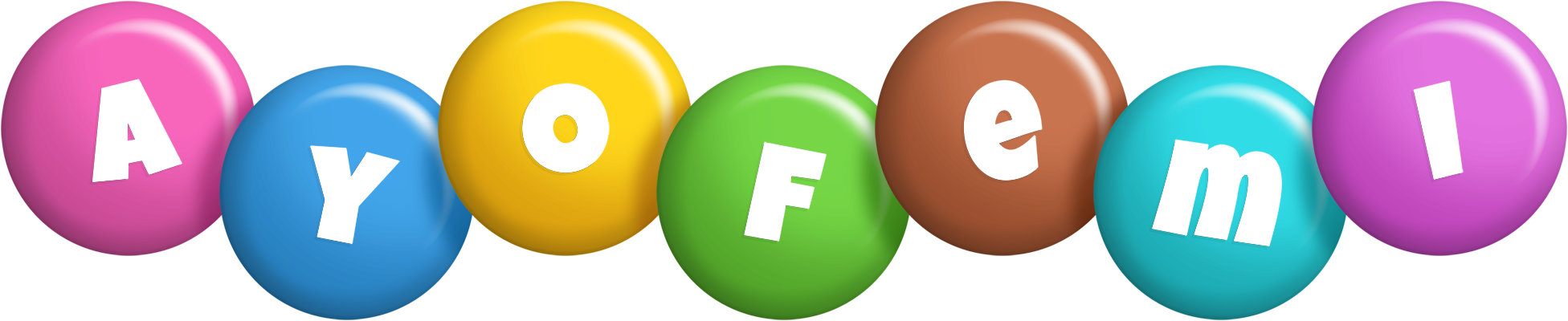 Ayofemi candy logo