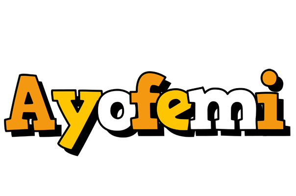 Ayofemi cartoon logo