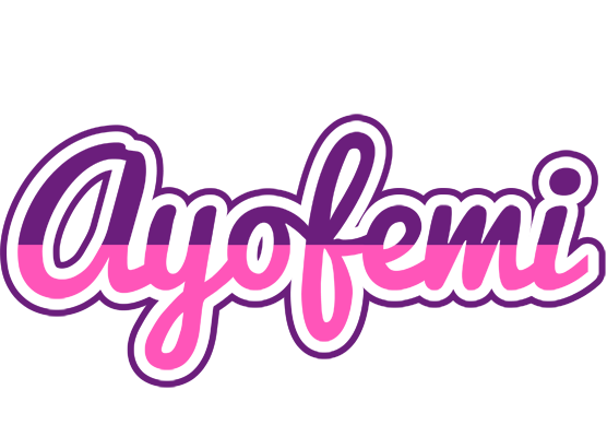 Ayofemi cheerful logo