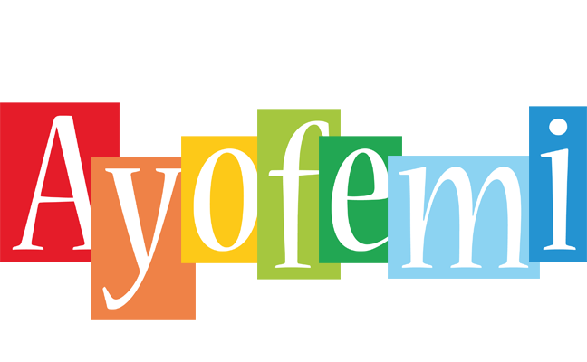 Ayofemi colors logo
