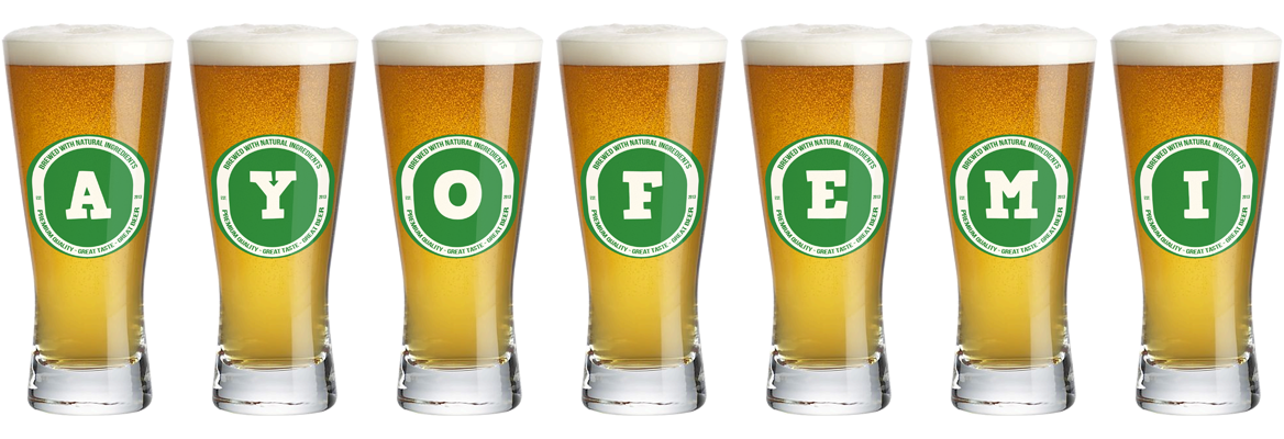 Ayofemi lager logo
