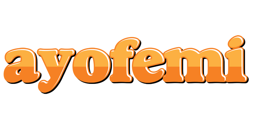 Ayofemi orange logo