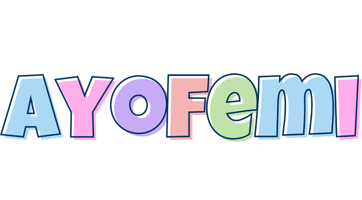 Ayofemi pastel logo