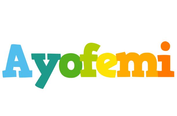 Ayofemi rainbows logo
