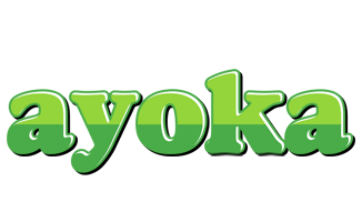 Ayoka apple logo