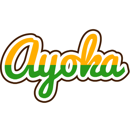 Ayoka banana logo