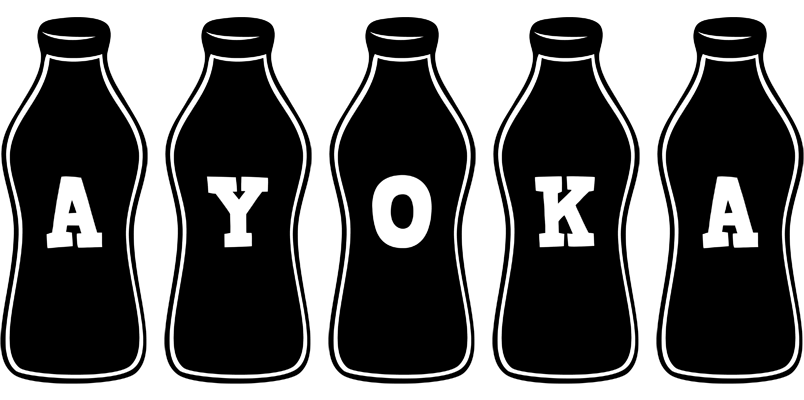 Ayoka bottle logo