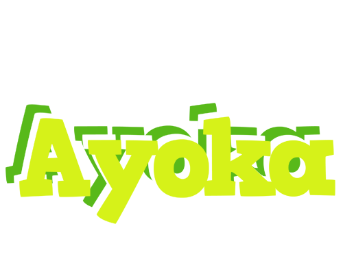 Ayoka citrus logo