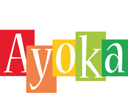 Ayoka colors logo