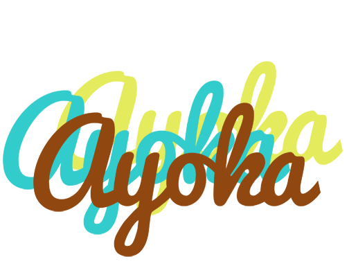 Ayoka cupcake logo