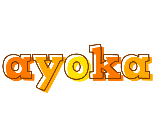 Ayoka desert logo