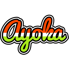 Ayoka exotic logo