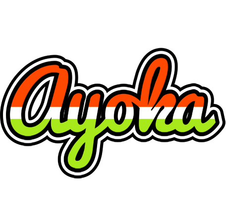 Ayoka exotic logo