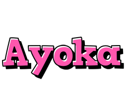 Ayoka girlish logo