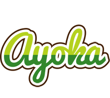 Ayoka golfing logo