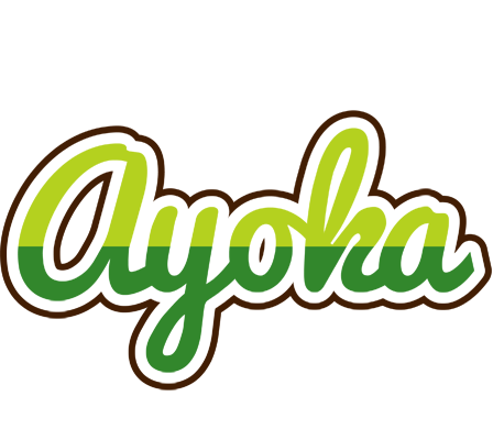Ayoka golfing logo