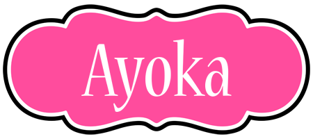 Ayoka invitation logo