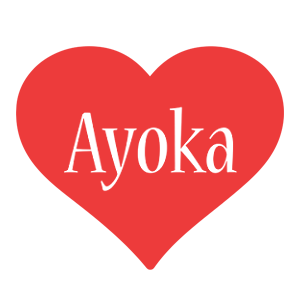 Ayoka love logo