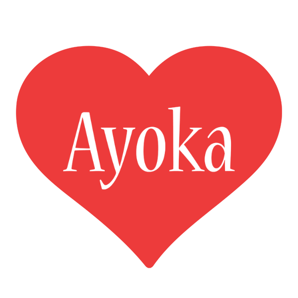 Ayoka love logo