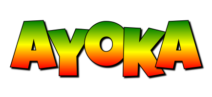 Ayoka mango logo