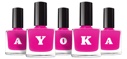 Ayoka nails logo