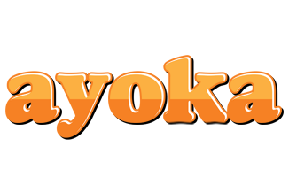 Ayoka orange logo