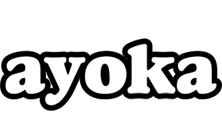 Ayoka panda logo