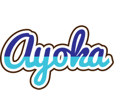 Ayoka raining logo