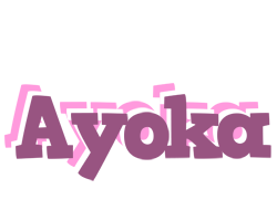 Ayoka relaxing logo