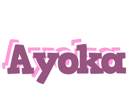 Ayoka relaxing logo