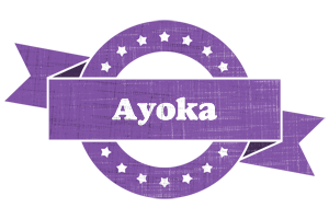 Ayoka royal logo