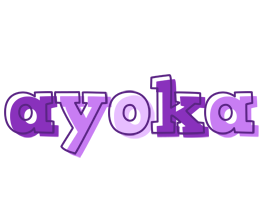 Ayoka sensual logo