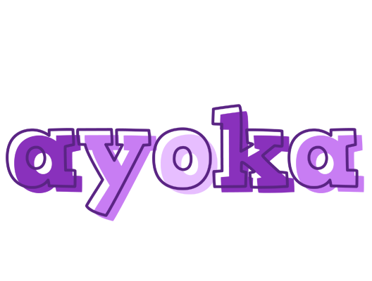 Ayoka sensual logo