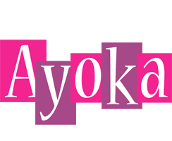 Ayoka whine logo