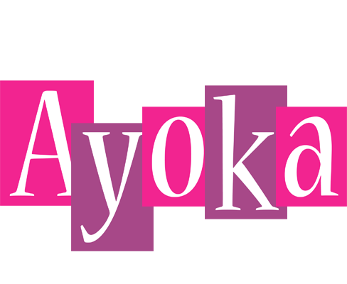 Ayoka whine logo