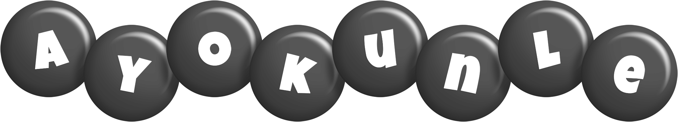 Ayokunle candy-black logo