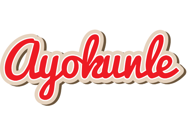 Ayokunle chocolate logo