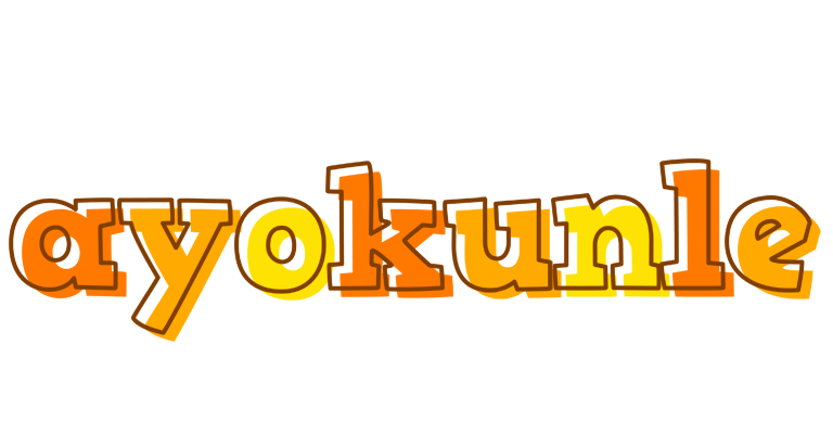 Ayokunle desert logo