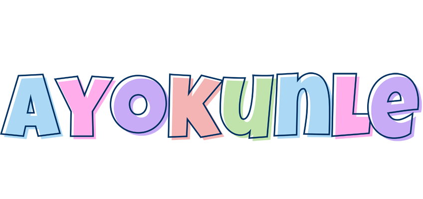 Ayokunle pastel logo