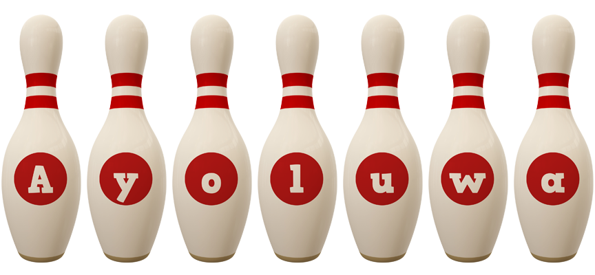 Ayoluwa bowling-pin logo