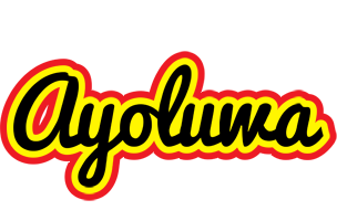 Ayoluwa flaming logo