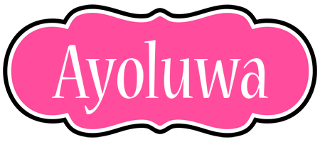 Ayoluwa invitation logo
