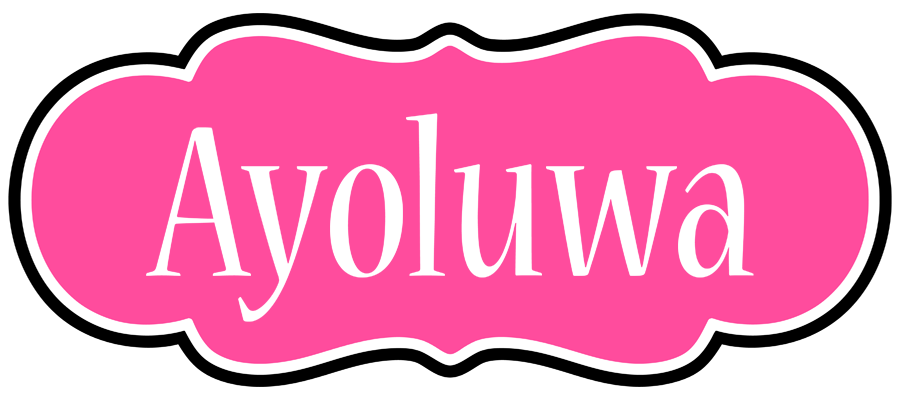 Ayoluwa invitation logo