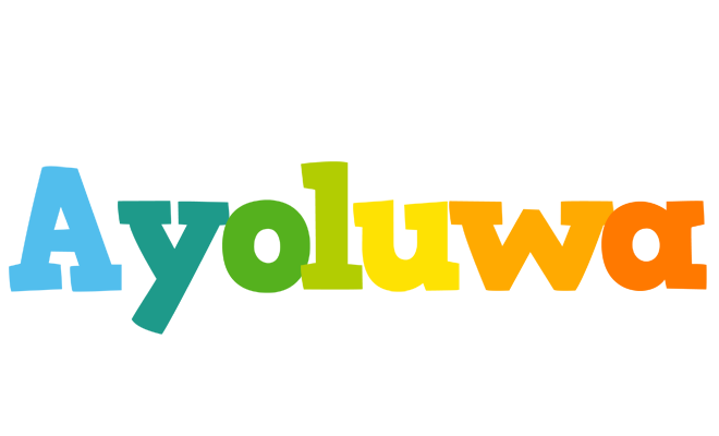 Ayoluwa rainbows logo