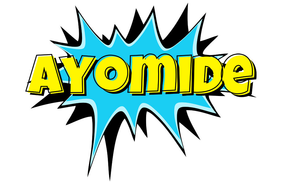 Ayomide amazing logo