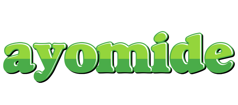 Ayomide apple logo
